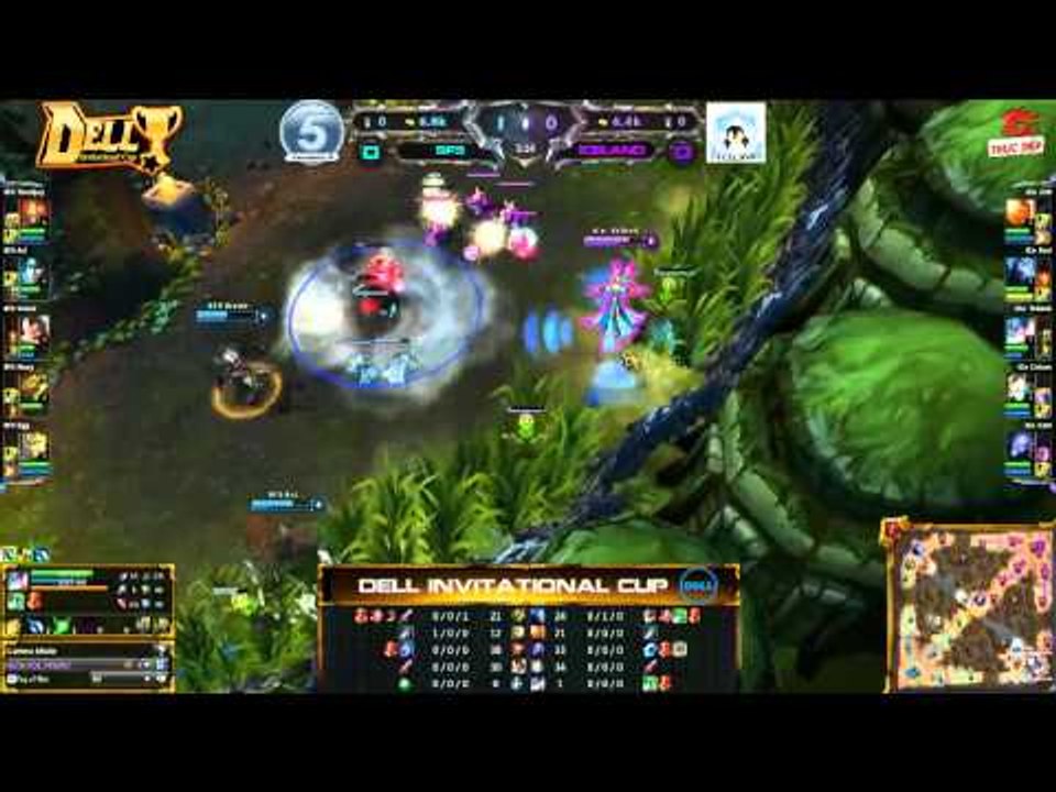 [DIC Mùa 1] [Game 1] Saigon Fantastic Five vs IceLand [24.02.2013]