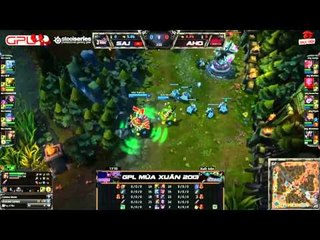 [GPL 2013 Mùa Xuân] [Tuần 8] Saigon Jokers vs AHQ [09.03.2013]