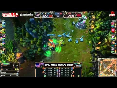 [GPL 2013 Mùa Xuân] [Tuần 8] Saigon Jokers vs AHQ [09.03.2013]