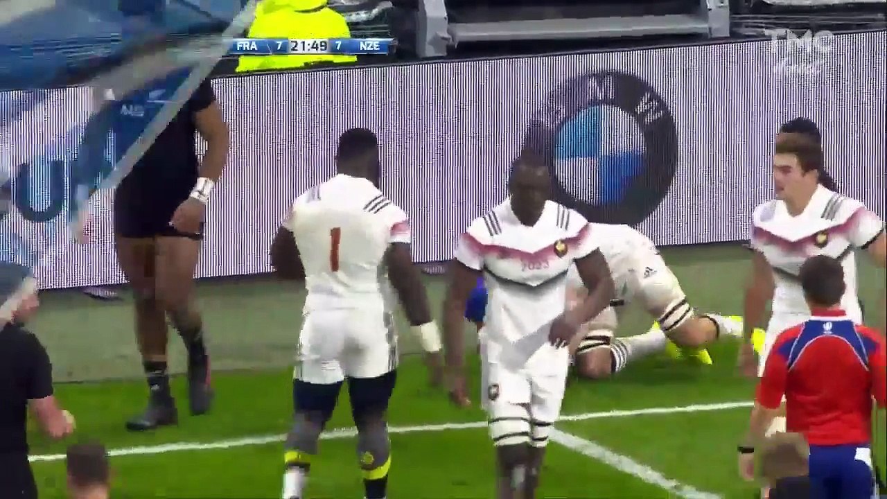 Le bon match de Sekou Macalou face aux All Blacks