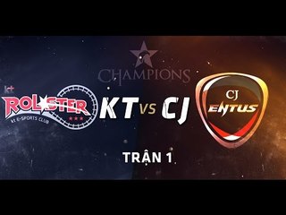 [27.05.2015] KT vs CJ [LCK Mùa Hè 2015][Trận 1]