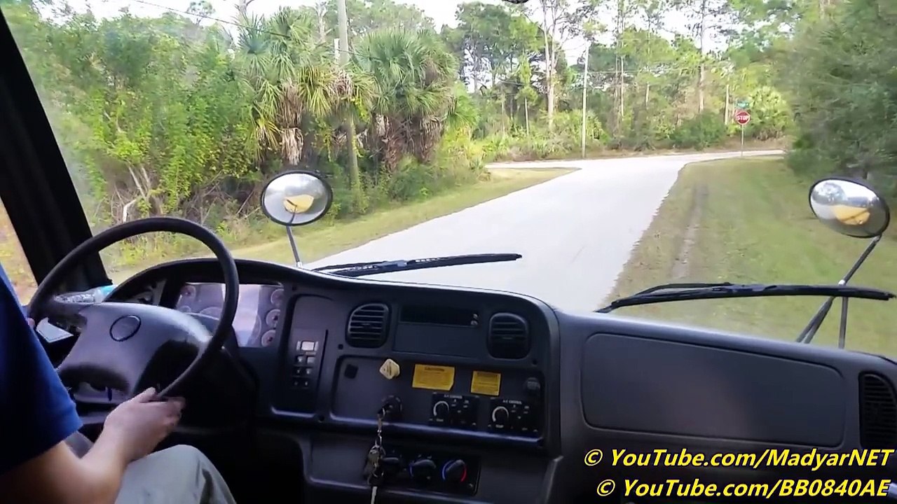 Driving 2008 Thomas Saf-T-Liner® C2 with Mercedes-Benz OM906LA Engine