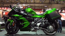 Kawasaki H2SX SE, nouveauté 2018 - salon moto de Milan (EICMA 2017)
