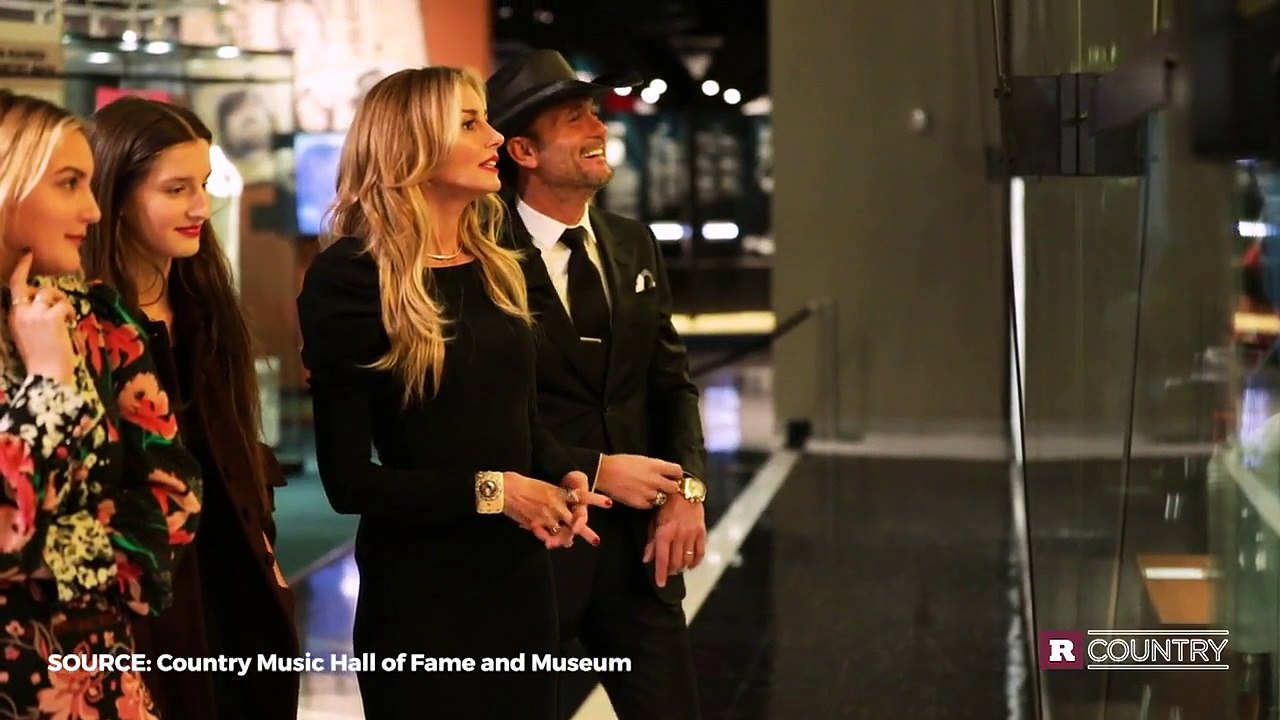 Tim McGraw and Faith Hill's exhibit at the Country Music Hall of Fame and Museum | Rare Country