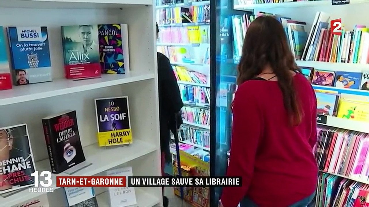 Tarn-et-Garonne : un village sauve sa librairie