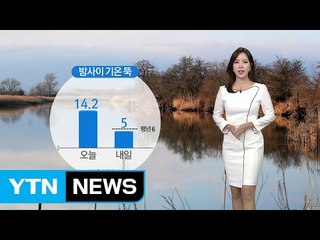 [날씨] 밤 사이 기온 뚝...주말엔 때 이른 추위 기승 / YTN