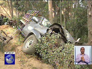 Mil muertos por accidentes de tránsito de enero a junio