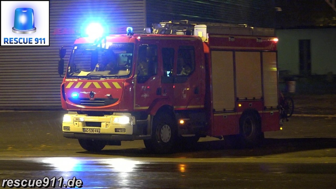[Mâcon] Sapeurs Pompiers - FPTSR 1, FPTSR 2, VL 1, VL 2, VSAV 1, VSAV 2