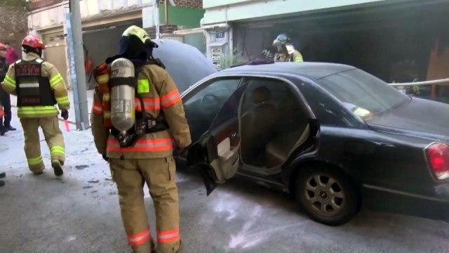 [단독] 홧김에 이웃 자동차에 불 지른 60대 붙잡혀 / YTN