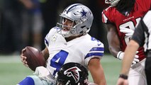 Slater: Dak 'felt fine' after being sacked eight times in Week 10