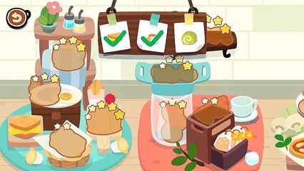 Dr Panda Cafe - Little Baby Panda Learn Cooking | Kids Education 3D Cartoon Video!