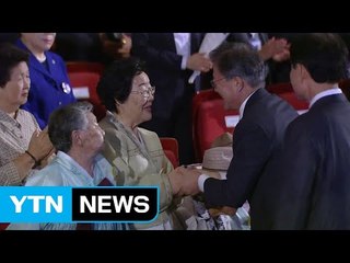 문재인 대통령 "위안부 문제, 명예회복·진실규명 원칙" / YTN