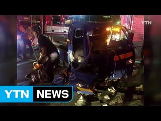 LP가스 배달 화물차 상가로 돌진...2명 다쳐 / YTN