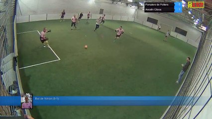 But de Yohan (5-1) - Pompiers de Poitiers Vs Ancelin Citeos - 14/11/17 19:00 - LIGUE 2