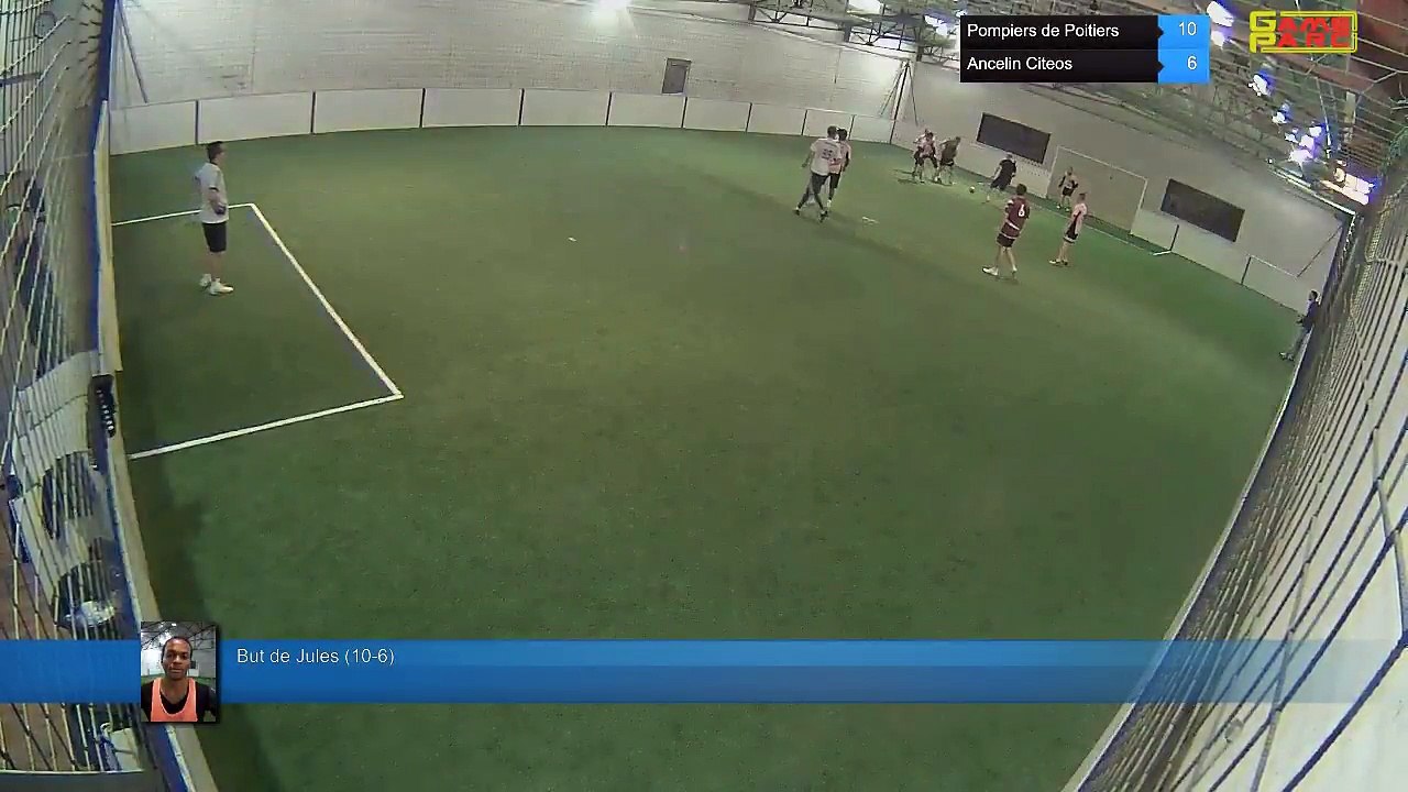 But de Jules (10-6) - Pompiers de Poitiers Vs Ancelin Citeos - 14/11/17 19:00 - LIGUE 2