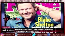 Revista people declara a Blake Shelton ´´El hombre más sexy´´-Más Que Noticias-Video