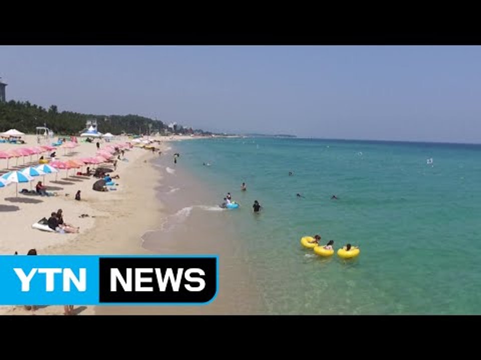 전국 가마솥 더위...해수욕장엔 피서객 줄이어 / YTN