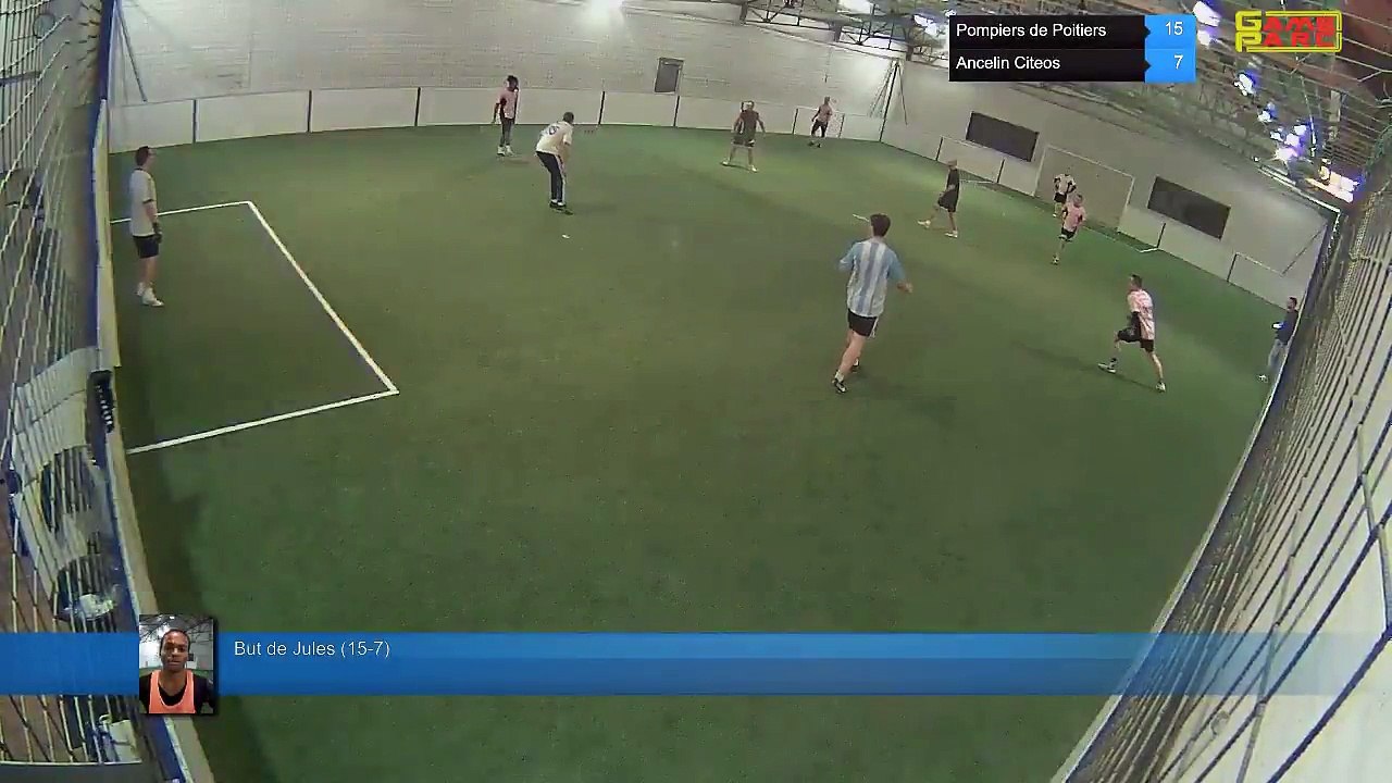 But de Jules (15-7) - Pompiers de Poitiers Vs Ancelin Citeos - 14/11/17 19:00 - LIGUE 2