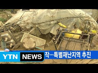 [YTN 실시간뉴스] 이틀째 복구 시작...특별재난지역 추진 / YTN