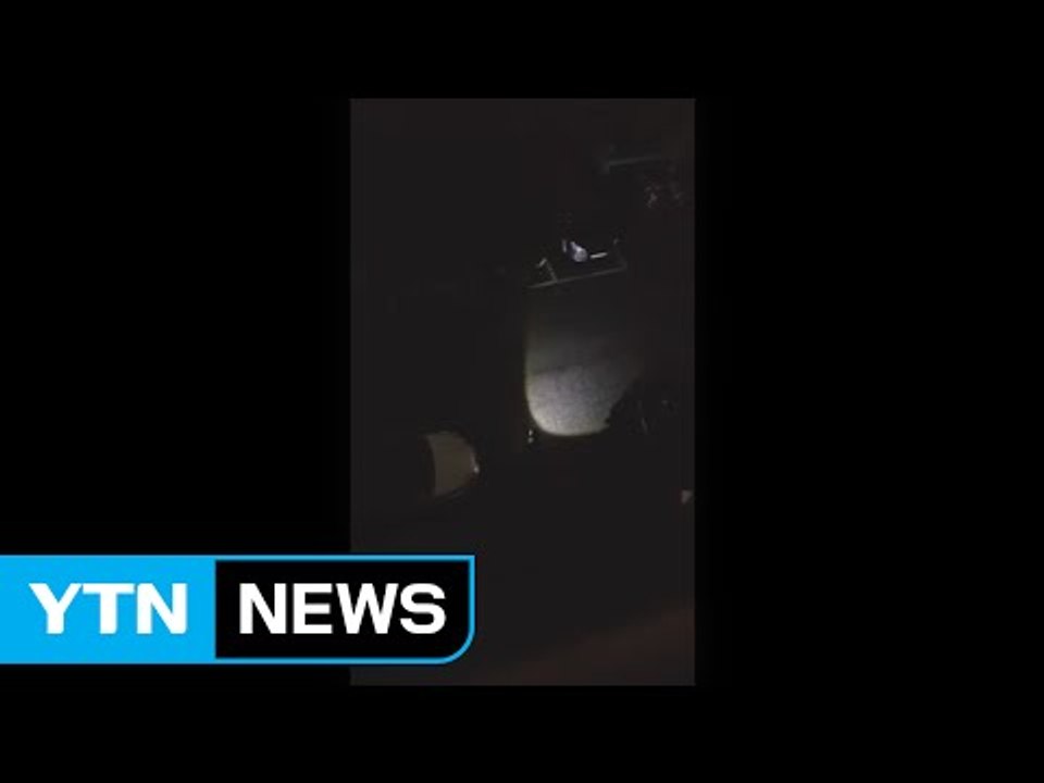 폭우에 서울 시흥동 아파트 단지 한때 정전 / YTN