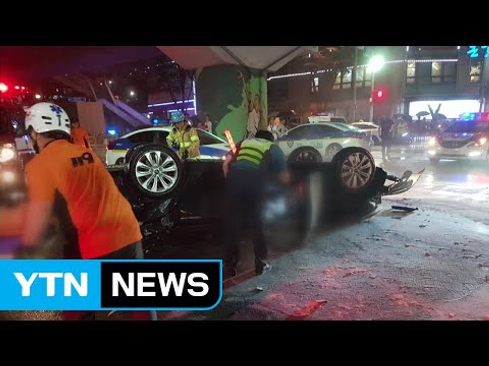 고가 달리던 승용차 추락...운전자 숨져 / YTN