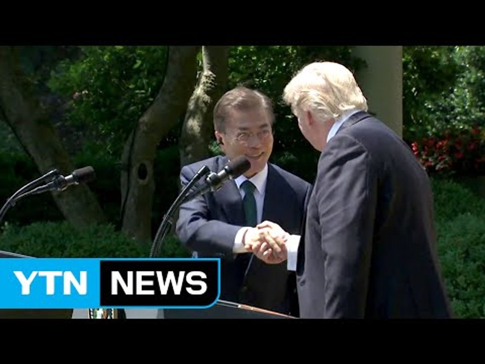 文대통령 "북핵 평화적 해결 합의 성과...대화 조건 특정 말아야" / YTN
