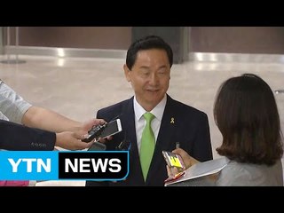 김상곤 교육부 총리 후보자 국회 도착 / YTN