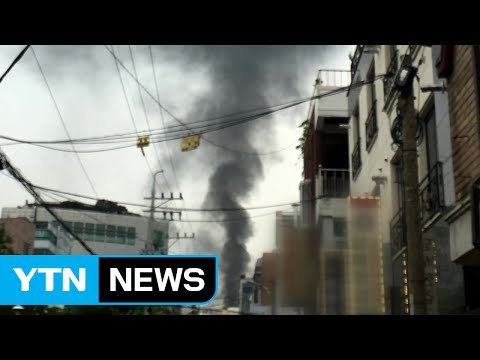 아파트 신축 공사장 불...14명 연기 마셔 / YTN