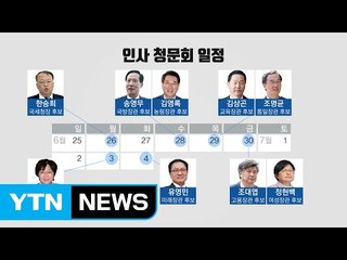 꽉 막힌 정국...다음 주 슈퍼위크 청문회 / YTN