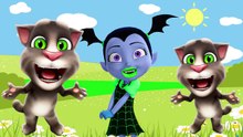 Learn Colors Disney VAMPIRINA Wrong Makeup Lipstick Johny Johny Yes Papa Song Colors for kids-rF1AWl3MVH0