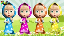 Learn Colors Masha Wrong Makeup Color Lipstick The Alphabet Song Nursery Rhymes Colors for kids-wlPhAqEq854