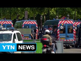 샹젤리제 차량, 경찰차와 충돌 "테러 가능성" / YTN