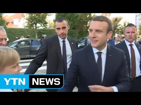 [YTN 실시간뉴스] 프랑스 총선 출구조사 마크롱 신당 압승 / YTN
