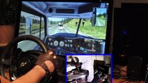 Freightliner Classic - American Trucking (Euro Truck Simulator 2 mod) maniac driver! HD 1080p new.