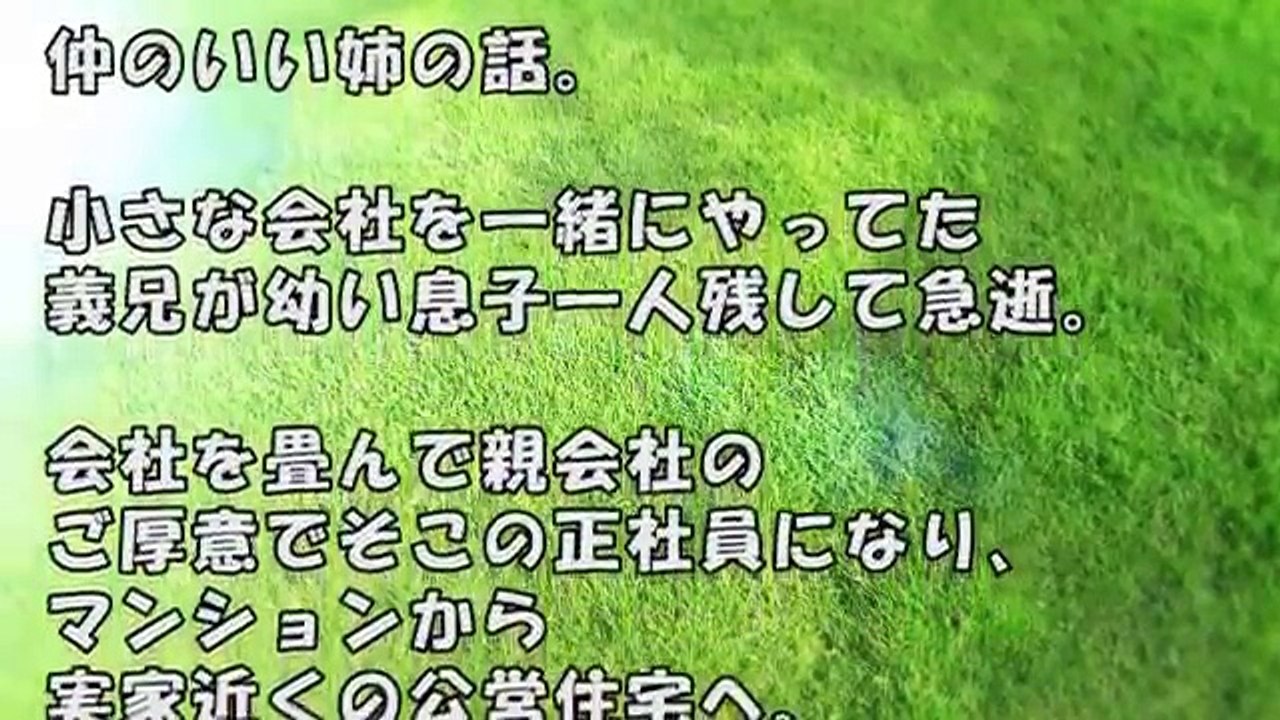 スカッとする話　コトメ】義実家に呼び出されたらなんと46歳無職コトメ妊娠したらしい 。義両親「コトメの子供を引き取 るかコトメに援助をするか選べ」 私「…」→コトメ発狂 【スカッと