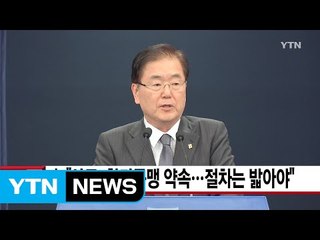 [YTN 실시간뉴스] 靑 "사드, 한미동맹 약속...절차는 밟아야" / YTN