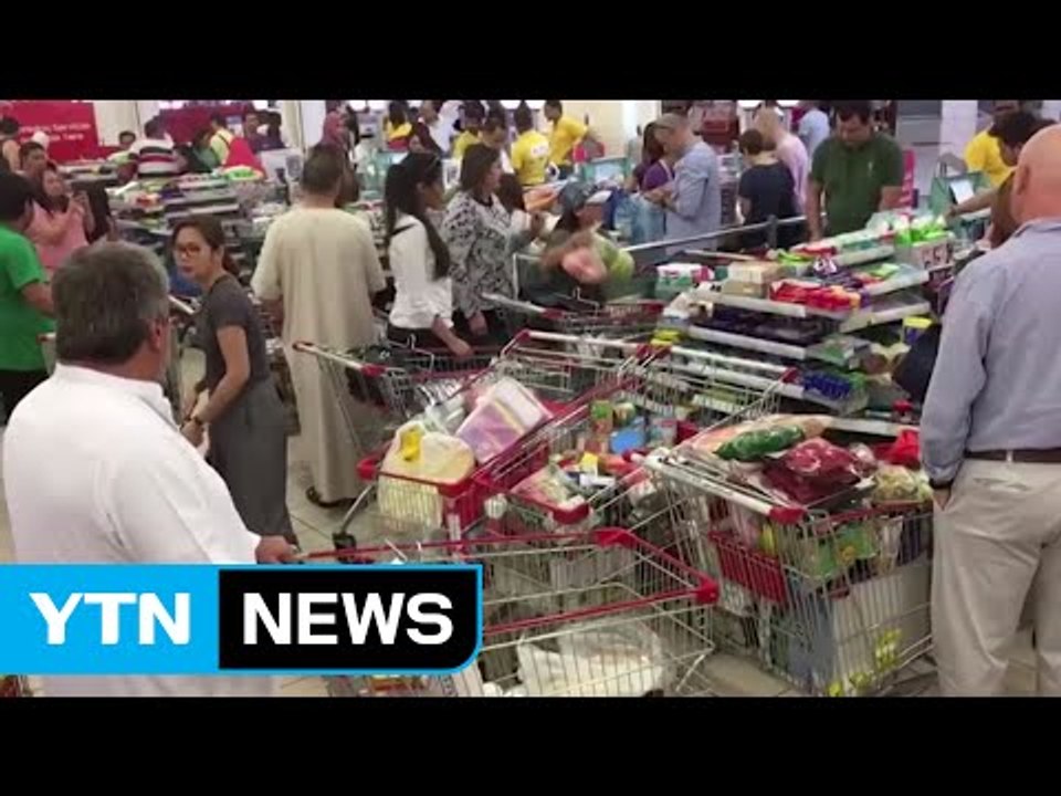 '친이란' 카타르 고립 위기...불안한 시민들 '사재기' / YTN