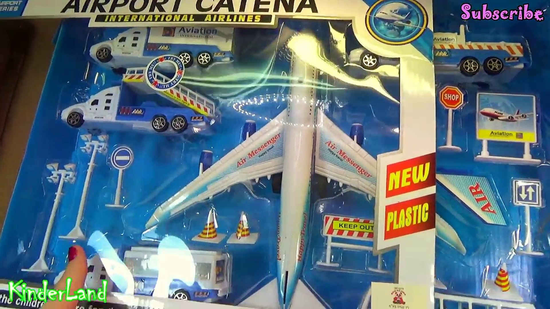international toy airplane playset