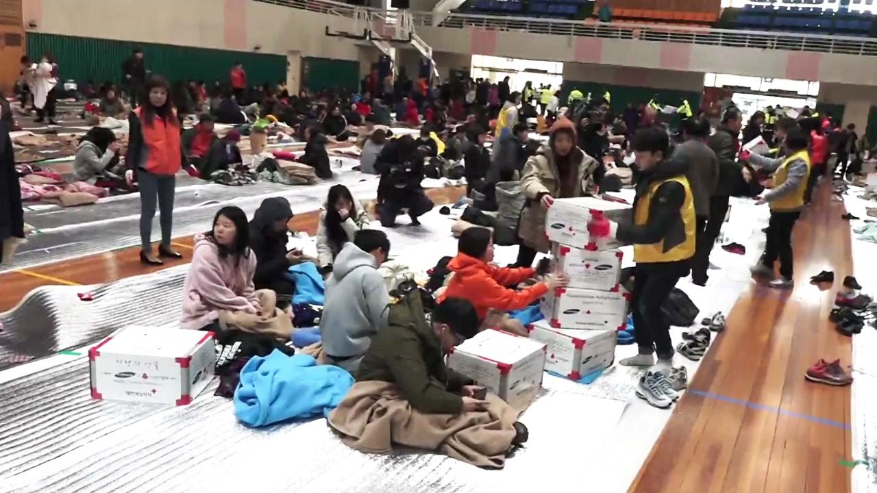 대피소 일부 주민 귀가...여전히 불안 / YTN