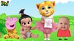 Wrong Heads Baby Doll Talking Ginger Peppa pig Finger family Nursery Rhymes for kids fun-5A0A8PcC5XU