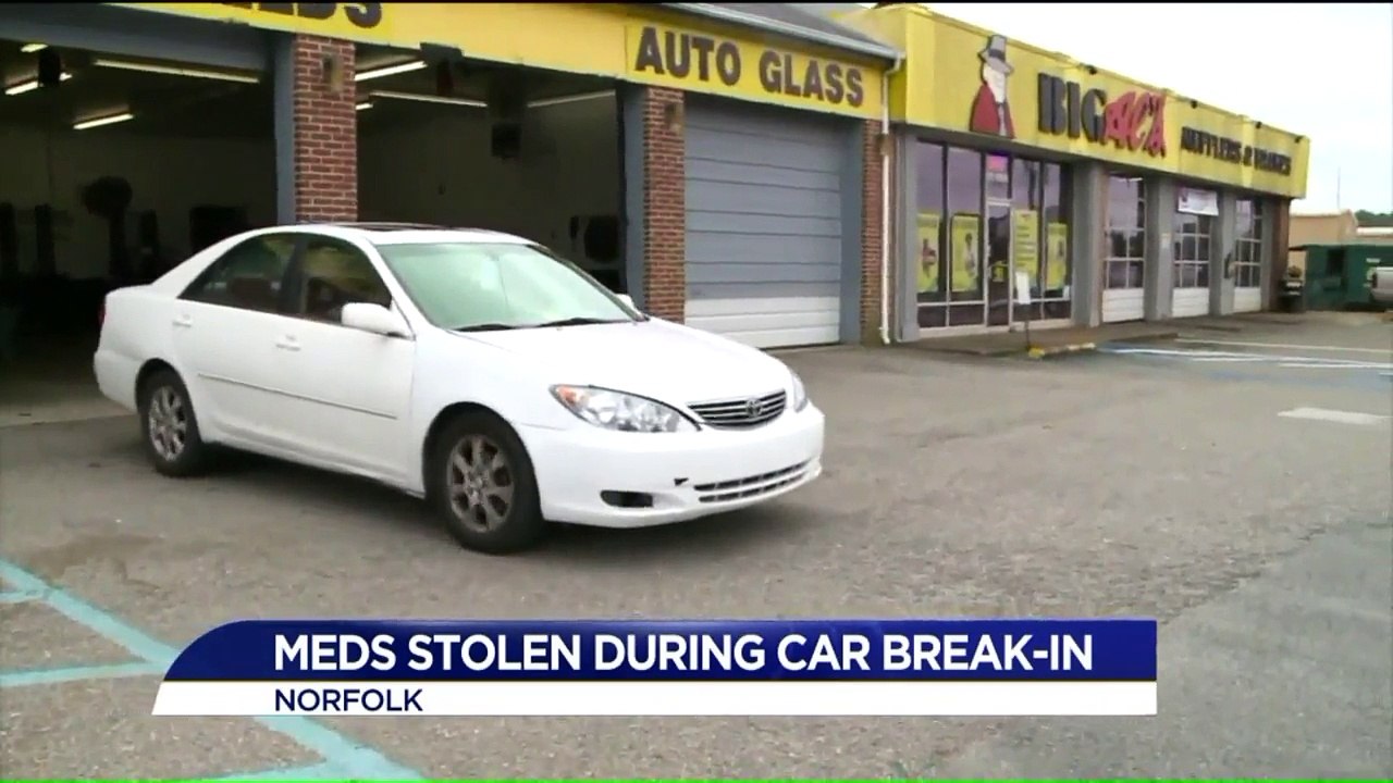 Car Thieves Steal Thousands of Dollars Worth of Woman`s Cancer Medications