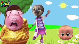 Wrong Heads Doc McStuffins Boss Baby VAMPIRINA Zootopia The Alphabet Song Nursery Rhymes-86aTKAiUThY