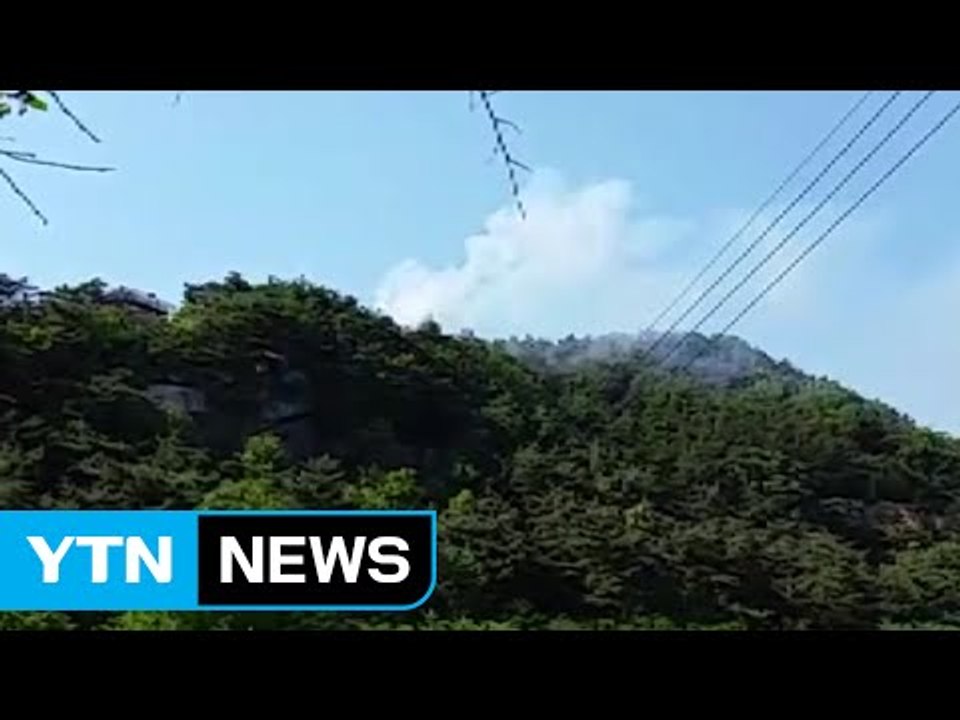 경기 노고산에서 불..."담배꽁초 추정" / YTN