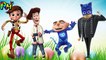 Wrong Heads PJ Masks Catboy Despicable Me Gru Toy Story Woody Tim templeton Finger family song-CWkdoQHn3qY