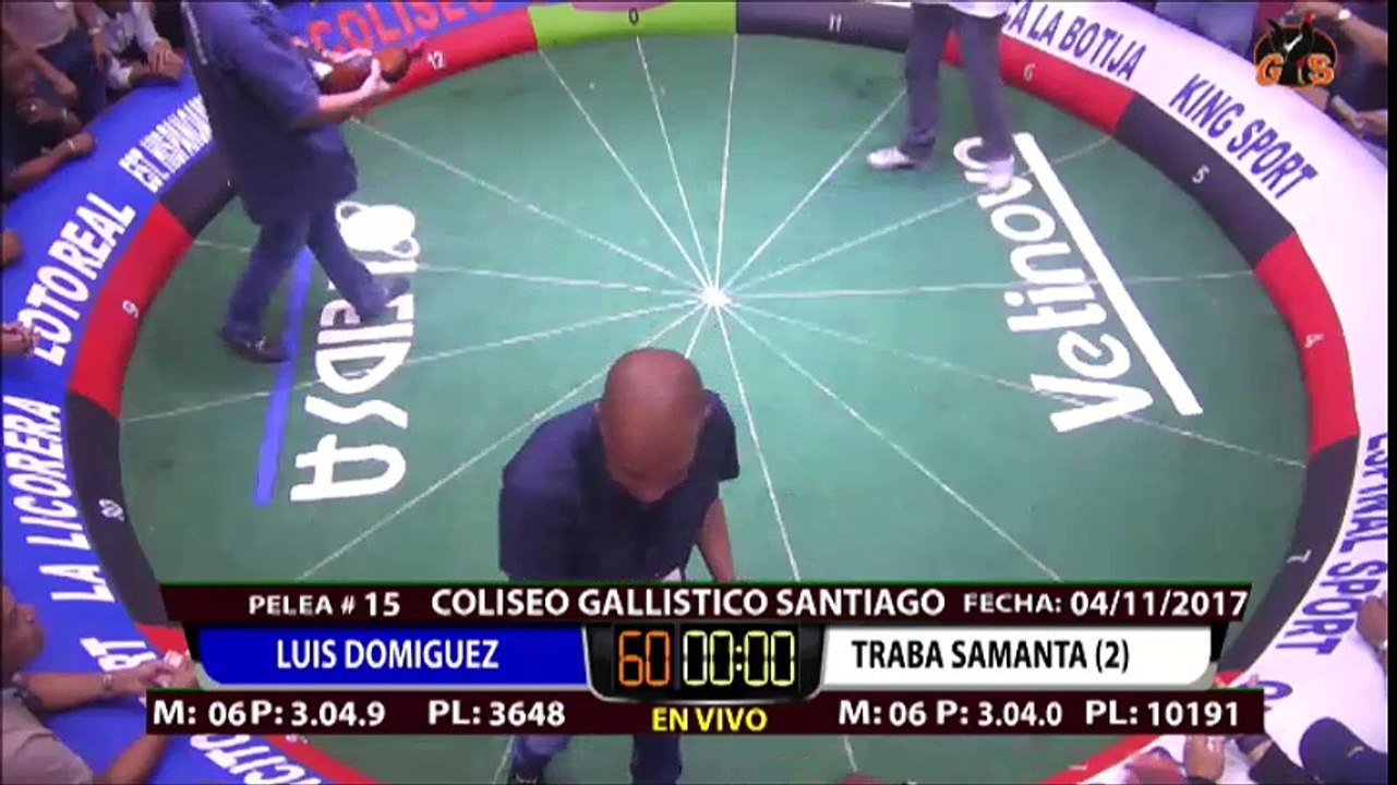 2da. Parte Programa TECNODEPORTES del 8-11-2017 en Coliseo Gallistico Santiago.