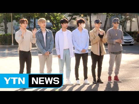 [★영상] 빅스, 도원경으로 돌아온 '훈훈한 꽃도령' (뮤직뱅크 출근길) / YTN