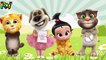 Wrong Heads Talking Tom and Friends Finger family song Nursery Rhymes for kids fun-d4UW-f51FDQ