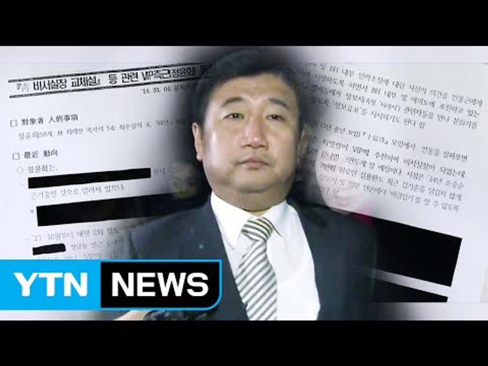 박관천 "정윤회 문건, 수위별로 8가지 버전" / YTN