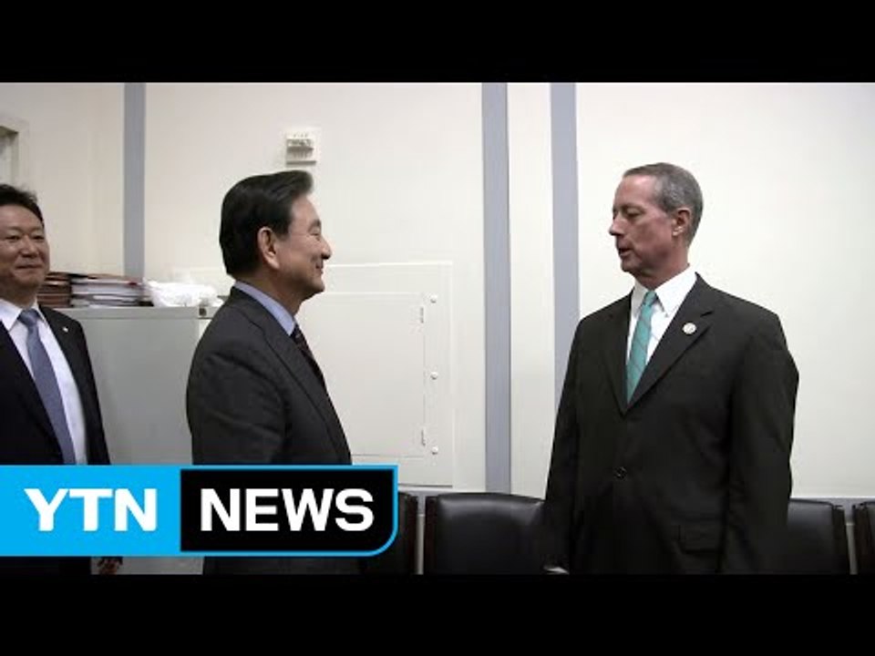 홍석현, 상하원 군사위원장에 대북 정책 설명 / YTN