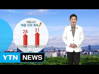 [날씨] 여름처럼 더운 날씨...내일도 기온 올라 / YTN